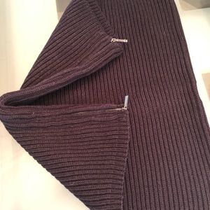 BCBG infinity Scarf with zipper